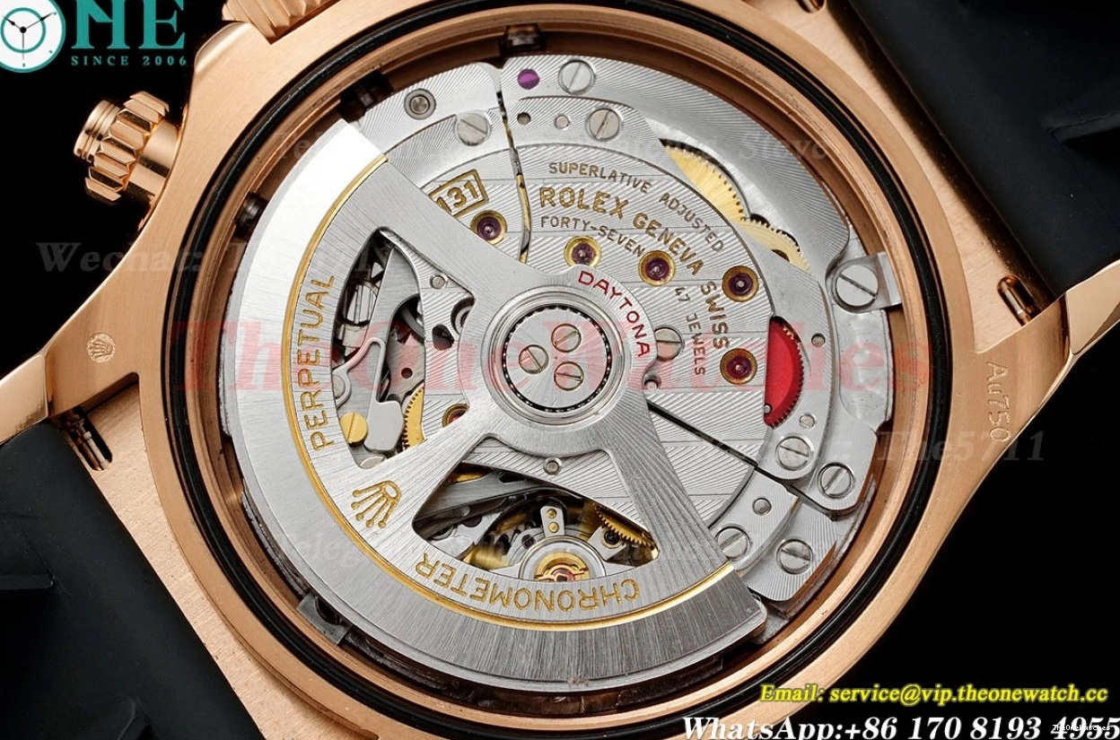 (Gain RG RU Weight) 40mm Daytona 126515 Dia QF Black SH4131 0113